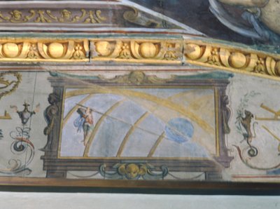 أرخميدس (c.287-12 قبل الميلاد) يقول "أعطني دعماً برافعة وسأرفع الأرض" ، ستانزيو ديلا ماتيماتيكا ، 1587-1609 بواسطة جوليو باريجي